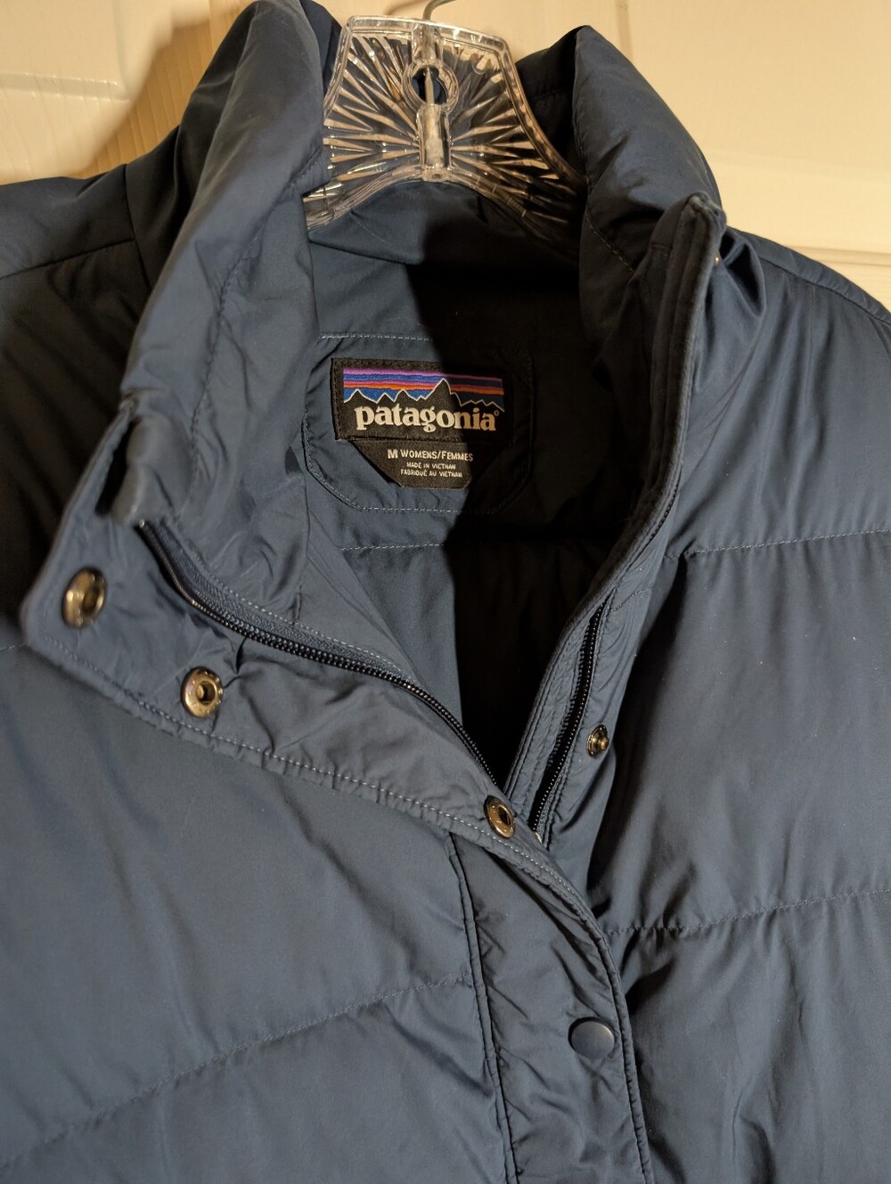 Patagonia Silent Down Jacket, Blue, Medium
